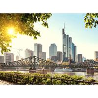 A.S. CREATIONS A.s.creations - DD118690 FrankfurtCity Designwalls fototapete stadt 255 x 350 cm (4 Teile) Fototapeten bei BRICOFLOR kaufen - Blau, Braun