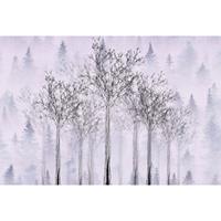 A.S. CREATIONS A.s.creations - DD118000 TreesArtwork2 Atelier 47 fototapete wald natur 270 x 400 cm (4 Teile) Fototapeten online entdecken - Violett / Lila, Weiß