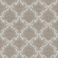 A.S. CREATIONS A.s.creations - Barock-Tapete Ornament-Tapete Beige Crème Grau Vliestapete Beige Crème Grau 956296 95629-6 - Beige / Crème, Grau