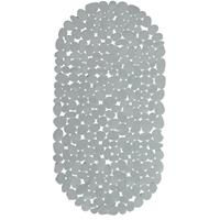 RELAXDAYS Badewanneneinlage Steinoptik, Antirutschmatte lang mit Saugnäpfen, Badeeinlage B x T: 66,5 x 34,5 cm, grau