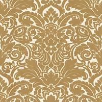 A.S. CREATIONS A.s.creations - Barock-Tapete Ornament-Tapete Beige Crème Braun Vliestapete Beige Crème Braun 335832 33583-2 - Beige / Crème, Braun