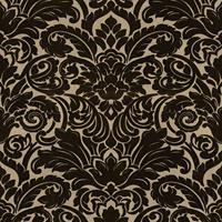 A.S. CREATIONS A.s.creations - Barock-Tapete Ornament-Tapete Tapeten Wohnzimmer Schwarz Anthrazit Vliestapete Schwarz Anthrazit 335834 33583-4 - Schwarz / Anthrazit