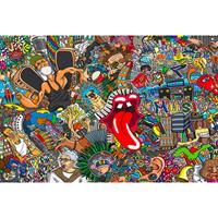 A.S. CREATIONS A.s.creations - DD108935 Grafity AP Digital 4 fototapete graffiti 270 x 400 cm (4 Teile) Online Fototapeten bestellen - Bunt