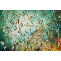 A.S. CREATIONS A.s.creations - DD118205 Paradise1 Atelier 47 fototapete tiere vögel natur orientalisch 270 x 400 cm (4 Teile) Fototapeten Online-Shop - Blau, Braun