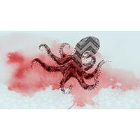 A.S. CREATIONS A.s.creations - DD118240 OctopusDesign2 Atelier 47 fototapete tiere unterwasser 270 x 500 cm (5 Teile) Fototapeten online entdecken - Blau, Rot
