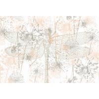 A.S. CREATIONS A.s.creations - DD118270 DragonFly2 Atelier 47 fototapete tiere natur 270 x 400 cm (4 Teile) Online Fototapeten bestellen - Beige / Crème, Grau