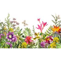 A.S. CREATIONS A.s.creations - DD118799 MotleyFlowers Designwalls fototapete blumen schmetterling natur 255 x 350 cm (4 Teile) Fototapeten online entdecken - Bunt,