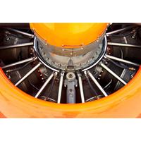 A.S. CREATIONS A.s.creations - DD109095 RadialEngine AP Digital 4 fototapete flugzeug 270 x 400 cm (4 Teile) Fototapeten bei BRICOFLOR kaufen - Orange / Terrakotta,