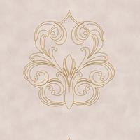 A.S. CREATIONS Barock-Tapete Ornament-Tapete Grau Violett Lila Vliestapete Grau Violett Lila 969832 96983-2 - Grau, Violett / Lila