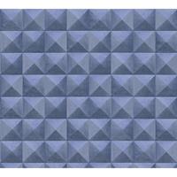 A.S. CREATION A.s.creation - Geometrische Tapete Blau Vliestapete 362753 362753