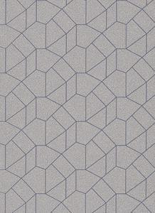 dutchwallcoverings Dutch Wallcoverings Behang Carat Deluxe Dessin Goud/Grijs 10062-30