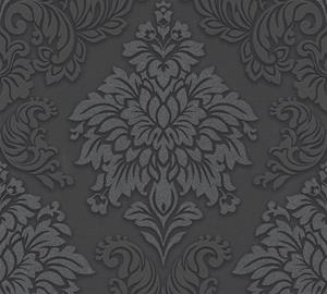 A.S. CREATIONS Glitzer-Tapete Grau Silber Schwarz Anthrazit Vliestapete Grau Silber Schwarz Anthrazit 368984 36898-4 - Grau, Schwarz / Anthrazit, Silber