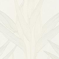 A.S. CREATIONS Palmen-Tapete Beige Crème Weiß Vliestapete Beige Crème Weiß 361234 36123-4 - Beige / Crème, Weiß