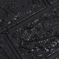vidaxl 3D-behang zelfklevend 10 st bakstenen zwart