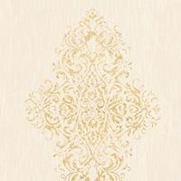 A.S. CREATIONS A.s.creations - Barock-Tapete Ornament-Tapete Beige Crème Silber Vliestapete Beige Crème Silber 319452 31945-2 - Beige / Crème, Silber