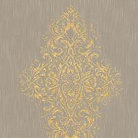 A.S. CREATIONS A.s.creations - Barock-Tapete Ornament-Tapete Beige Crème Silber Vliestapete Beige Crème Silber 319453 31945-3 - Beige / Crème, Silber