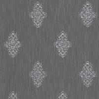 A.S. CREATIONS A.s.creations - Barock-Tapete Ornament-Tapete Grau Silber Vliestapete Grau Silber 319464 31946-4 - Grau, Silber