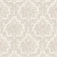 A.S. CREATIONS A.s.creations - Barock-Tapete Ornament-Tapete Beige Crème Grau Vliestapete Beige Crème Grau 367161 36716-1 - Beige / Crème, Grau