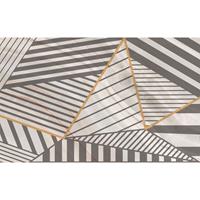A.S. CREATIONS A.s.creations - DD116915 StripesMarble1 Atelier 47 fototapete 3d abstrakt modern 270 x 400 cm (4 Teile) Fototapeten bei BRICOFLOR kaufen - Grau, Weiß