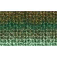 A.S. CREATIONS DD116940 MosaicTile2 Atelier 47 fototapete grafik modern 270 x 500 cm (5 Teile) Fototapeten Online-Shop - Beige / Crème, Grün