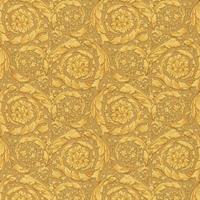 A.S. CREATIONS A.s.creations - Barock-Tapete Ornament-Tapete Gold Vliestapete Gold 935833 93583-3 - Gold