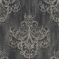 A.S. CREATIONS A.s.creations - Tapete 380964 Mata Hari Livingwalls Grau Schwarz / Anthrazit - Grau, Schwarz / Anthrazit