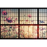 A.S. CREATIONS A.s.creations - Fototapete meadow 1 DD113747 Livingwalls Walls by Patel Vliestapete Grün Rosa Rot Schwarz - Beige, Blau, Braun, Rot