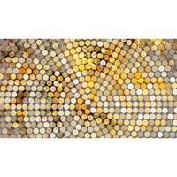 A.S. CREATIONS A.s.creations - DD117200 LavilliaGold Atelier 47 fototapete 3d abstrakt modern 270 x 500 cm (5 Teile) Fototapeten online entdecken - Braun, Gelb