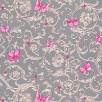 A.S. CREATIONS A.s.creations - Englische Tapeten Tapeten Wohnzimmer Grau Violett Lila Vliestapete Grau Violett Lila 343255 34325-5 - Grau, Violett / Lila