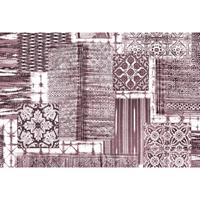 A.S. CREATIONS A.s.creations - DD117320 Patchwork3 Atelier 47 fototapete orientalisch 270 x 400 cm (4 Teile) Online Fototapeten bestellen - Violett / Lila, Weiß