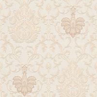 A.S. CREATIONS Barock-Tapete Ornament-Tapete Tapete Flur Beige Crème Weiß Papiertapete Beige Crème Weiß 538017 53801-7 - Beige / Crème, Weiß