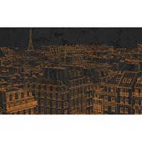 A.S. CREATIONS A.s.creations - DD117360 ViewsOfParis3 Atelier 47 fototapete stadt abstrakt 270 x 400 cm (4 Teile) Fototapeten online entdecken - Orange /
