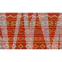 A.S. CREATIONS A.s.creations - DD117365 CarpetPattern1 Atelier 47 fototapete orientalisch 270 x 500 cm (5 Teile) Online Fototapeten bestellen - Grün, Rot