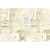 A.S. CREATIONS A.s.creations - DD117385 SheetMusic2 Atelier 47 fototapete retro/vintage 270 x 400 cm (4 Teile) Online Fototapeten bestellen - Beige / Crème, Weiß
