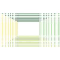 A.S. CREATIONS A.s.creations - DD117425 RoomPattern2 Atelier 47 fototapete 3d modern 270 x 400 cm (4 Teile) Jetzt Fototapeten günstig kaufen - Grün, Weiß