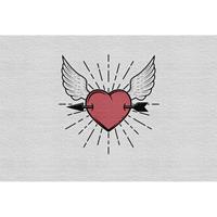 A.S. CREATIONS A.s.creations - Fototapete tattoo you 1 DD113887 Livingwalls Walls by Patel Vliestapete Grau Rot Schwarz Weiss - Beige, Schwarz, Violett