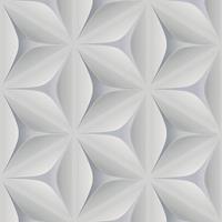 A.S. CREATIONS Geometrische Tapete Grau | Vliestapete mit Blumen-Motiv Retro | Tapete im Retro-Stil für Büro, Wohnzimmer, Schlafzimmer | Tapete - Grau