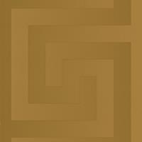 A.S. CREATIONS A.s.creations - Versace Tapete Luxus 935232 | Vliestapete Versace Gold 93523-2 | geometrische Luxus-Tapete für Schlafzimmer, Wohnzimmer, Hotel, Büro
