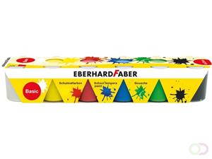 eberhardfaber 4 x Eberhard Faber Schulmalfarbe Efacolor Tempera Töpfe 25ml VE=6 Farb