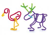 Spaghetteez knutselpakket 3D Clic Toys junior 70 delig