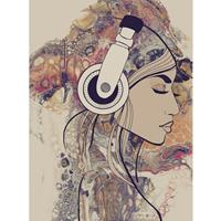 A.S. CREATIONS A.s.creations - DD120029 AcrylLady3 ARTist fototapete modern 270 x 200 cm (2 Teile) | Online Fototapeten bestellen - Beige / Crème, Gelb