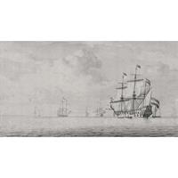 A.S. CREATIONS A.s.creations - DD122376 onthesea2 Walls by Patel 3 meer vintage 270 x 500 cm (5 Teile) | Jetzt Fototapeten günstig kaufen - Grau, Schwarz / Anthrazit