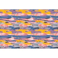A.S. CREATIONS A.s.creations - DD122776 zimbabwe3 Walls by Patel 3 abstrakt modern 270 x 400 cm (4 Teile) | Online Fototapeten bestellen - Blau, Gelb