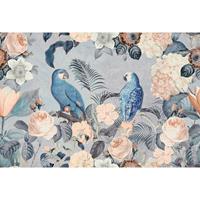 A.S. CREATIONS A.s.creations - DD119685 JungleRendevous1 ARTist fototapete vögel dschungel natur tiere blumen 270 x 400 cm (4 Teile) | Online Fototapeten bestellen
