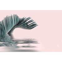 A.S. CREATIONS A.s.creations - DD119785 PalmLeafWater ARTist fototapete palmen natur 270 x 400 cm (4 Teile) | Fototapeten bei BRICOFLOR kaufen - Grün, Pink / Rosa