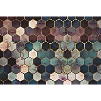 A.S. CREATIONS A.s.creations - DD119853 RuggedMarble2 ARTist 3d fototapete geometrische fototapeten 270 x 400 cm (4 Teile) | Online Fototapeten bestellen - Gold,