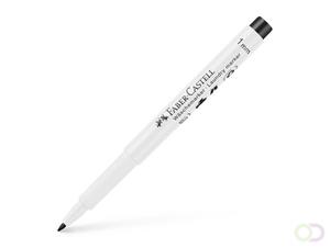 textielstift 10 cm 1 mm zwart