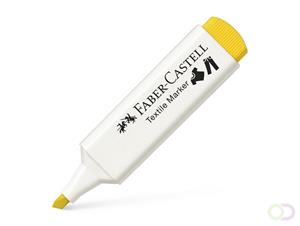 Faber Castell textielmarker 1 2 5 mm geel