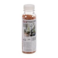 Giftdecor Decoratie steentjes/kiezeltjes fijn chocolade bruin 500 gram -