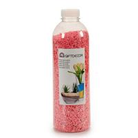 Giftdecor Decoratie steentjes/kiezeltjes fijn fuchsia roze 1,5 kg -